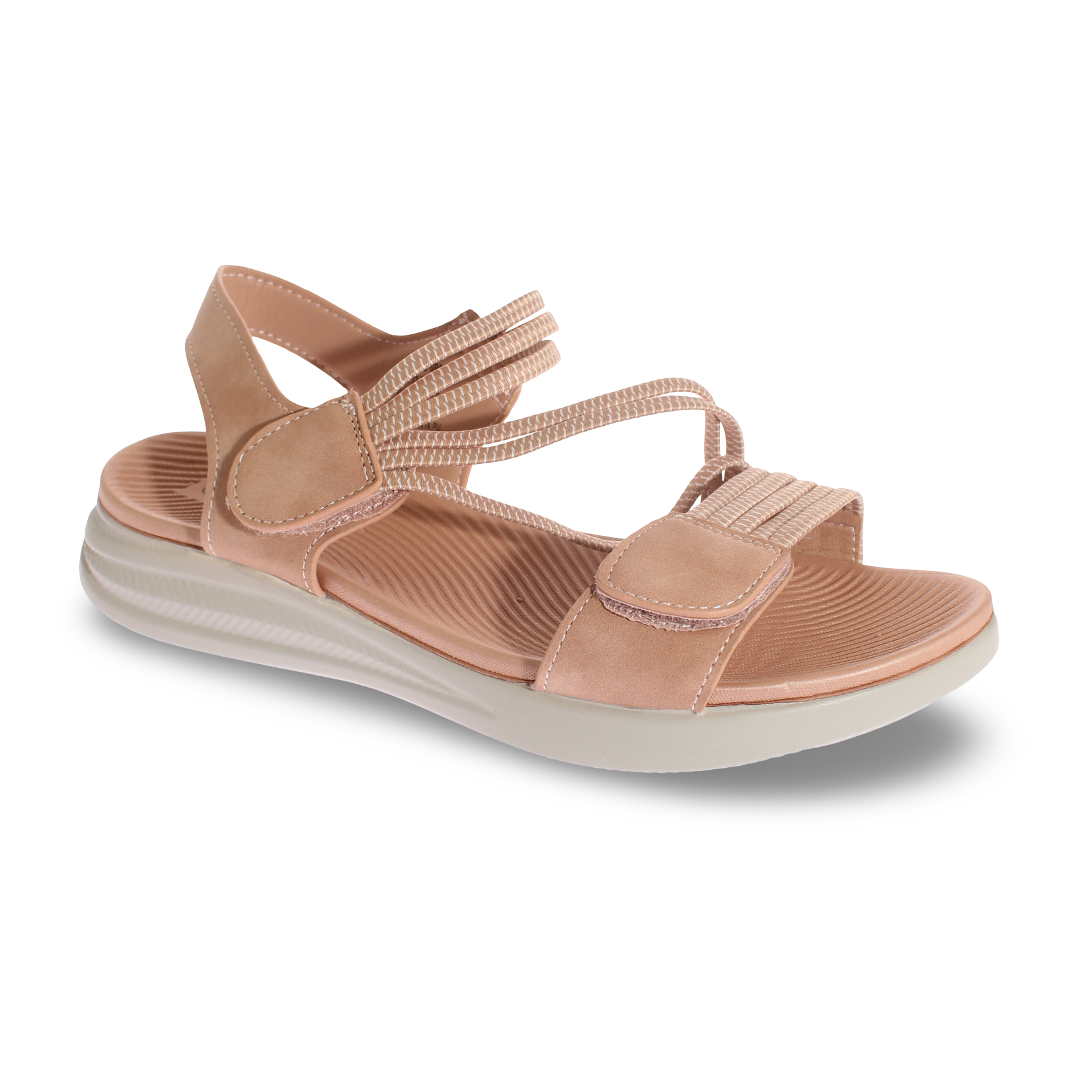 SANDALIA CONFORT ROSADO VIA FRANCA ART. 5KD55PINK - 1
