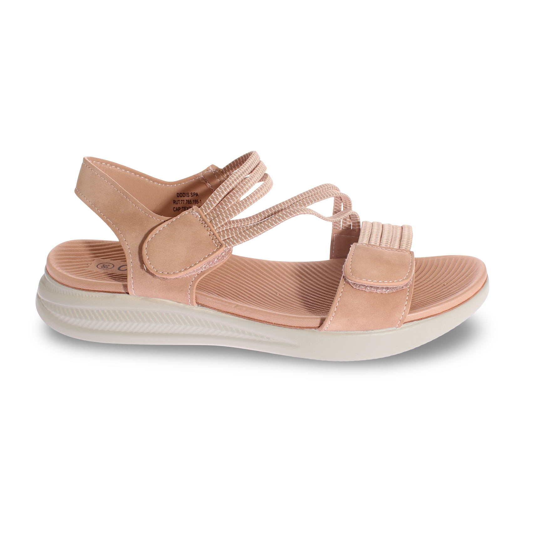 SANDALIA CONFORT ROSADO VIA FRANCA ART. 5KD55PINK - 2