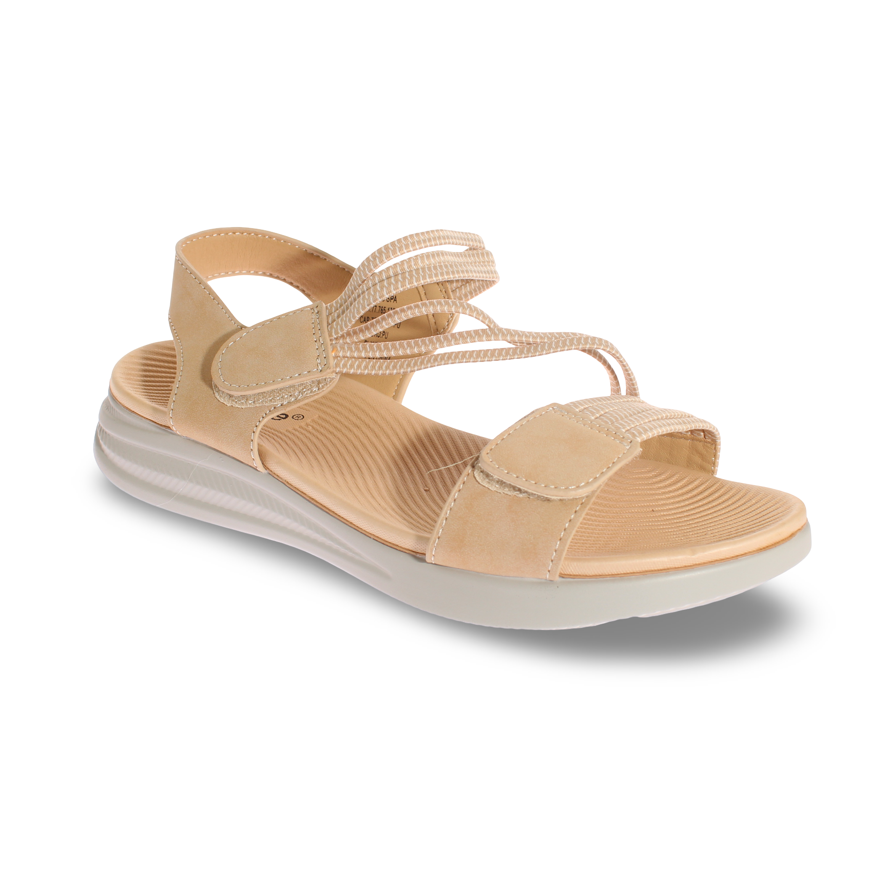 SANDALIA CONFORT BEIGE VIA FRANCA ART. 5KD55BEIGE - 1