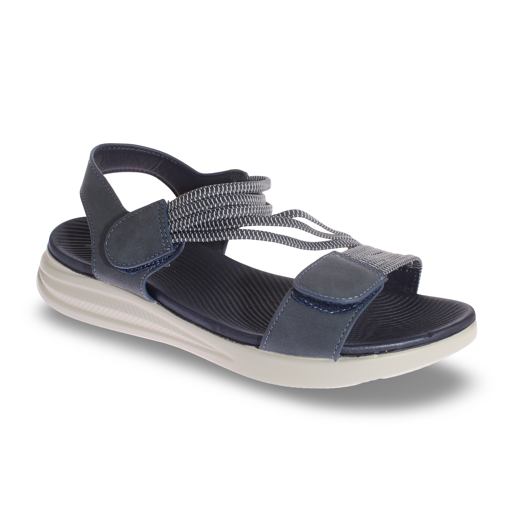 SANDALIA CONFORT AZUL VIA FRANCA ART. 5KD55BLUE - 1