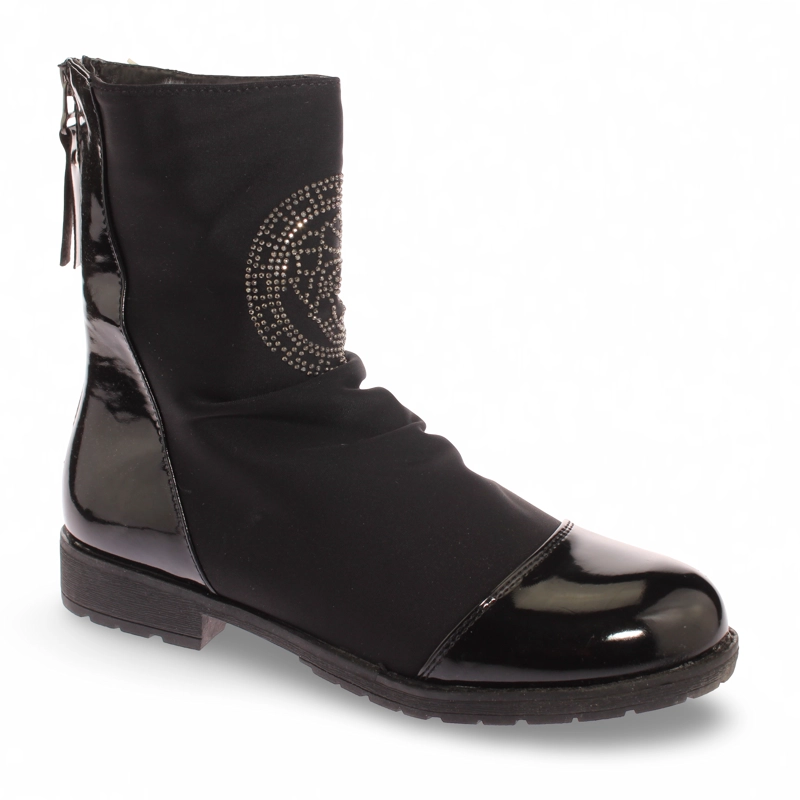 BOTIN NEGRO CARBIN ART. 5NM18BLACK - 1