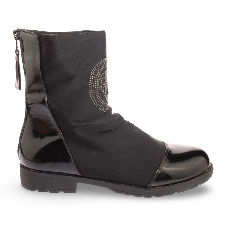 BOTIN NEGRO CARBIN ART. 5NM18BLACK - 2