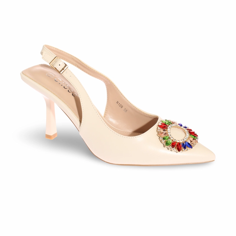 ZAPATO BEIGE VIA FRANCA ART. 5W109BEIGE - 1