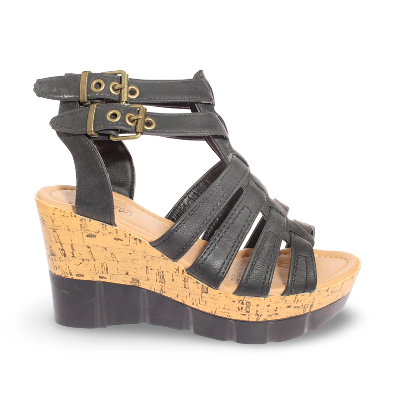 ZAPATO TACO NEGRO VIA FRANCA ART. 5CM139004BLACK - 2