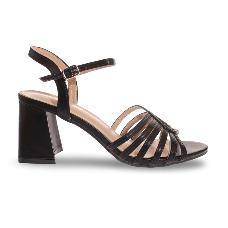 SANDALIA TACO NEGRO VIA FRANCA ART. 5KD84BLACK - 2
