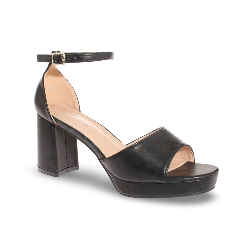 SANDALIA TACO NEGRO VIA FRANCA ART. 5KD82BLACK - 1