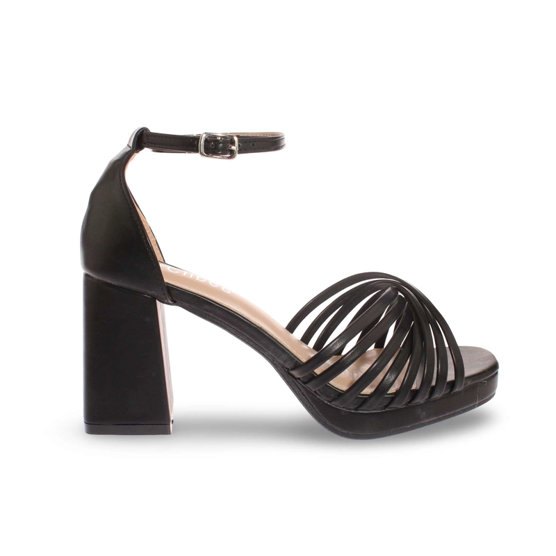 SANDALIA TACO NEGRO VIA FRANCA ART. 5KD83BLACK - 2