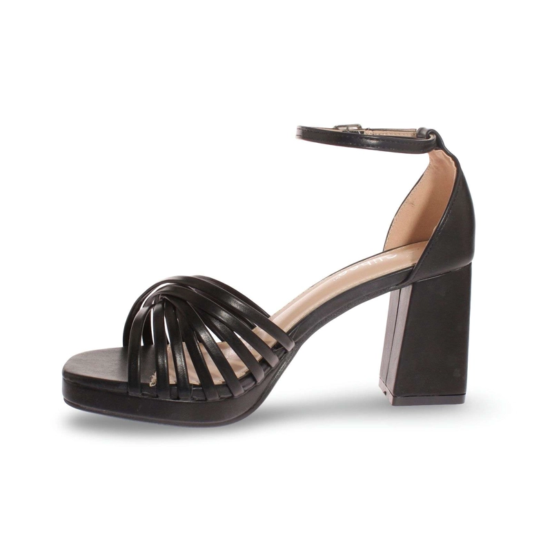 SANDALIA TACO NEGRO VIA FRANCA ART. 5KD83BLACK - 4