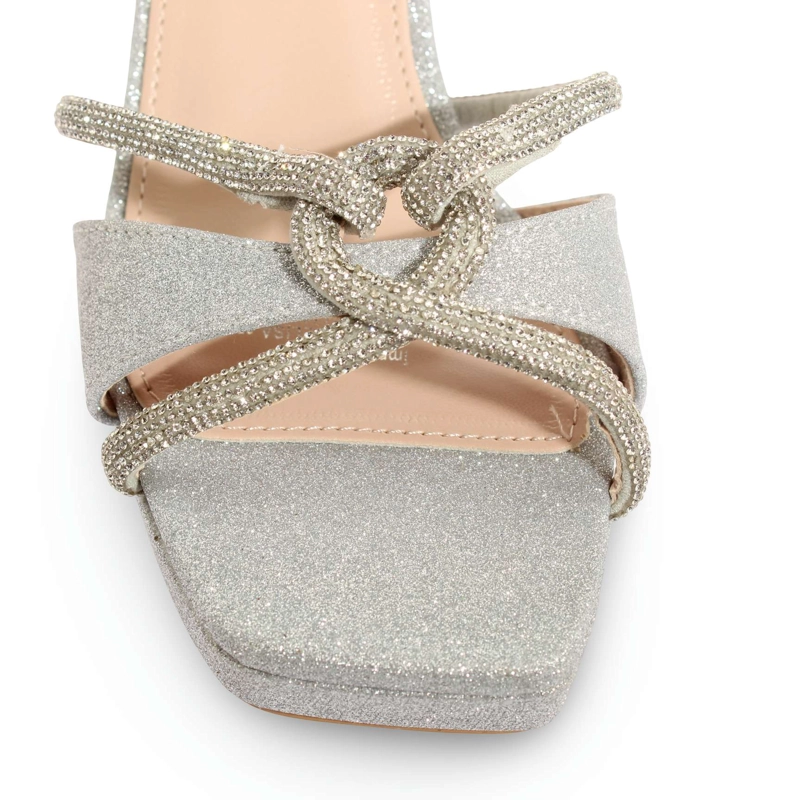 SANDALIA TACO PLATA PAND-G ART. 5PG526916SILVER - 4
