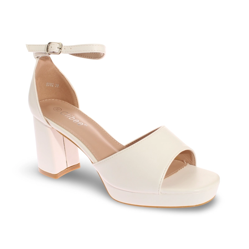 SANDALIA TACO BLANCO VIA FRANCA ART. 5KD82WHITE - 1