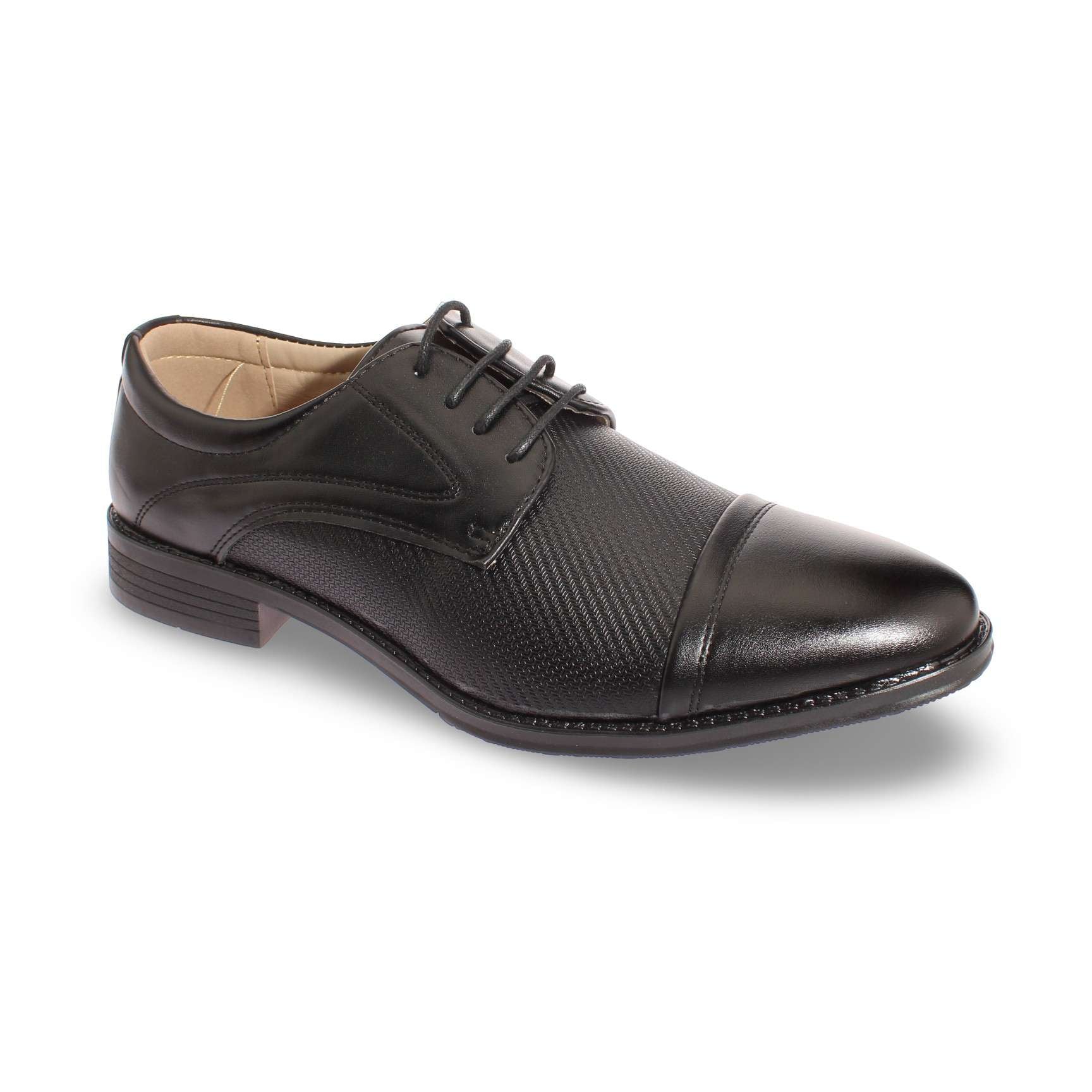 ZAPATO NEGRO VIA FRANCA ART. 8B001BLACK - 1