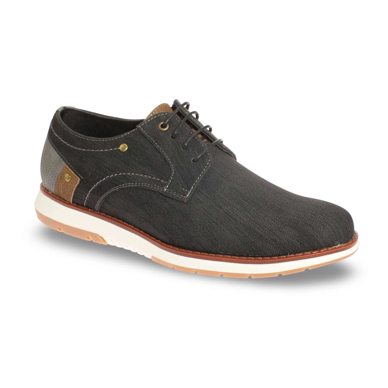 ZAPATO NEGRO VIA FRANCA ART. 81611BLACK - 1
