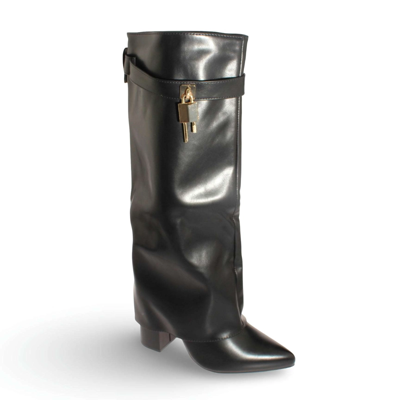 BOTA NEGRO VIA FRANCA ART. 525HS01BLACK - 1