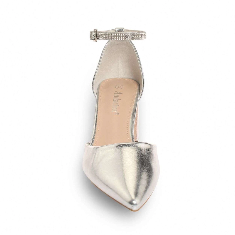 ZAPATO PLATA ANDARINA ART. 5KK26-05PLATA - 4