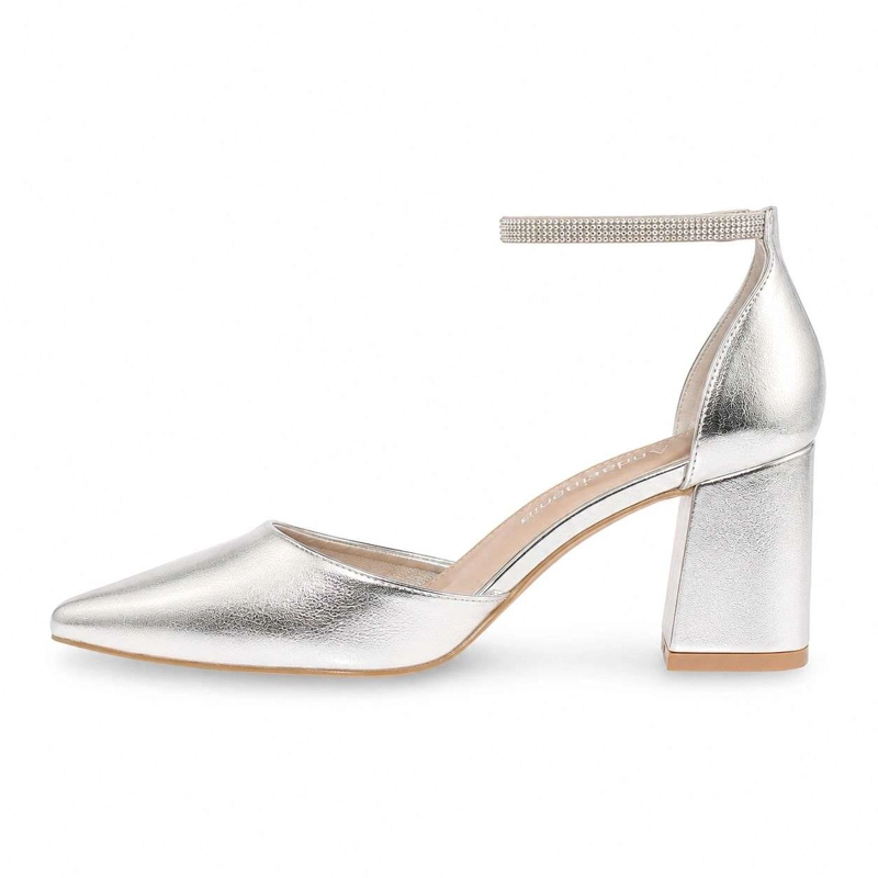 ZAPATO PLATA ANDARINA ART. 5KK26-05PLATA - 5