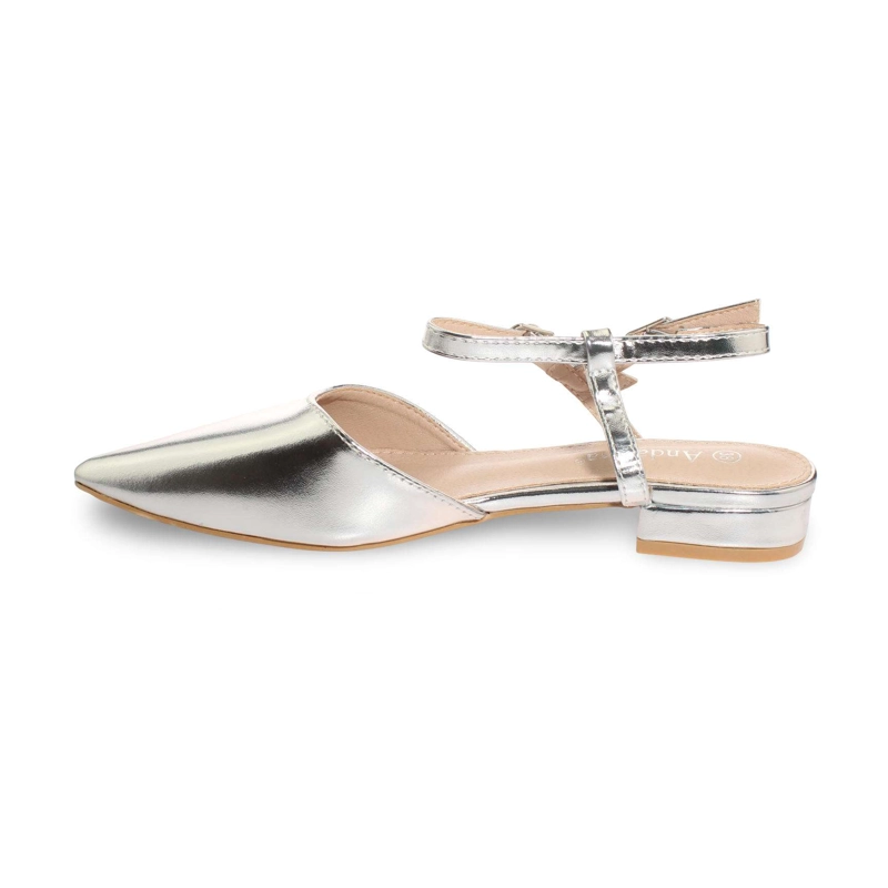 ZAPATO PLATA ANDARINA ART. 5DR-0053PLATA - 5