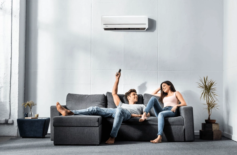 AIRE ACONDICIONADO SPLIT FRIO/CALOR 18000 BTU AURORA MIDEA - 9