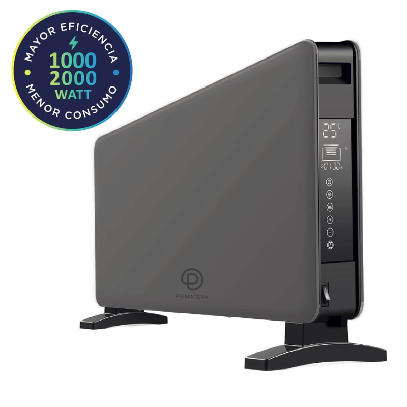 CALEFACTOR PRIMATERM CONVECTOR WIFI DIGITAL STARLIFE 1000-2000W ANTRACITA - 4