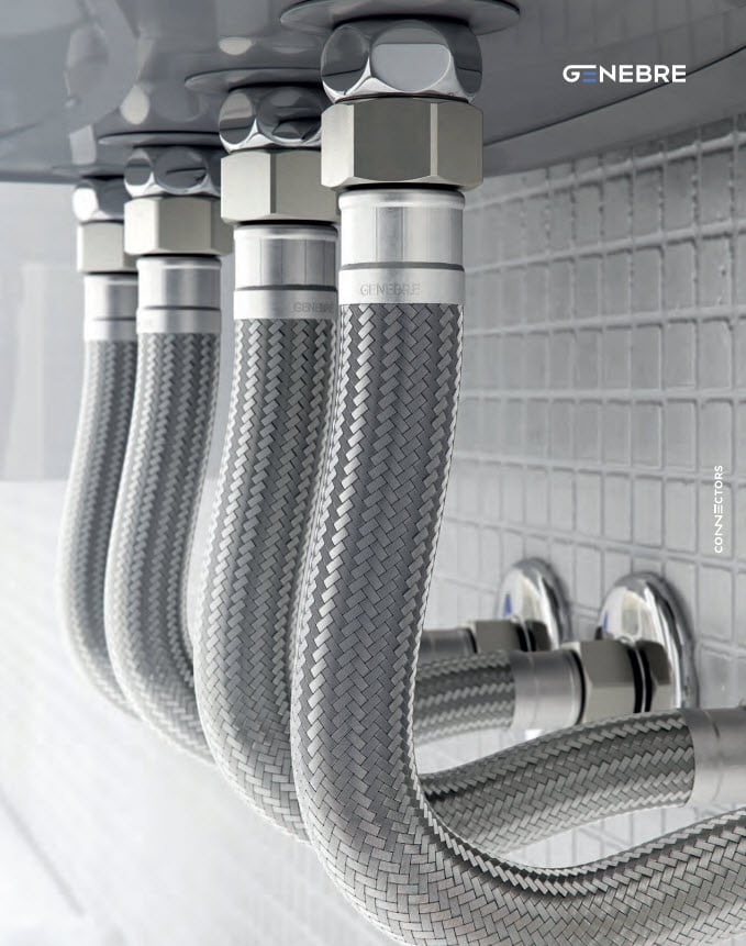 CONEXIÓN GENEBRE FLEXIBLE GEFLEX DN13 1/2 60CM - 7