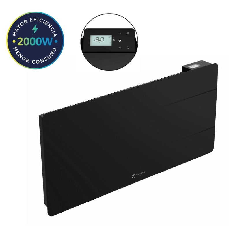 ESTUFA RADIADOR CALEFACTOR ÓNIX CERÁMICO WIFI ANTRACITA 2000W PRIMATERM - 5