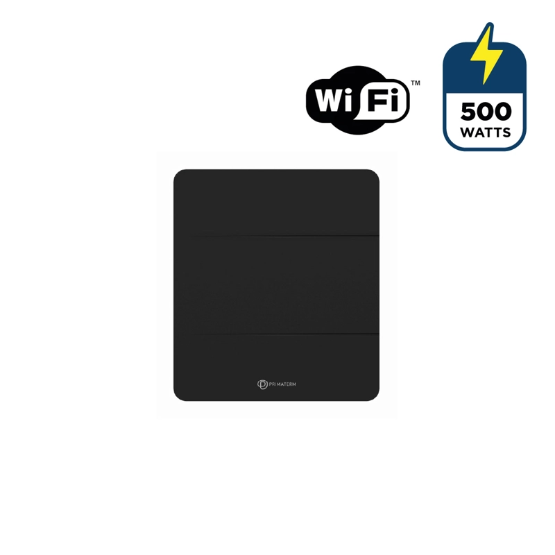 ESTUFA RADIADOR CALEFACTOR ÓNIX CERÁMICO WIFI ANTRACITA 500W PRIMATERM - 4