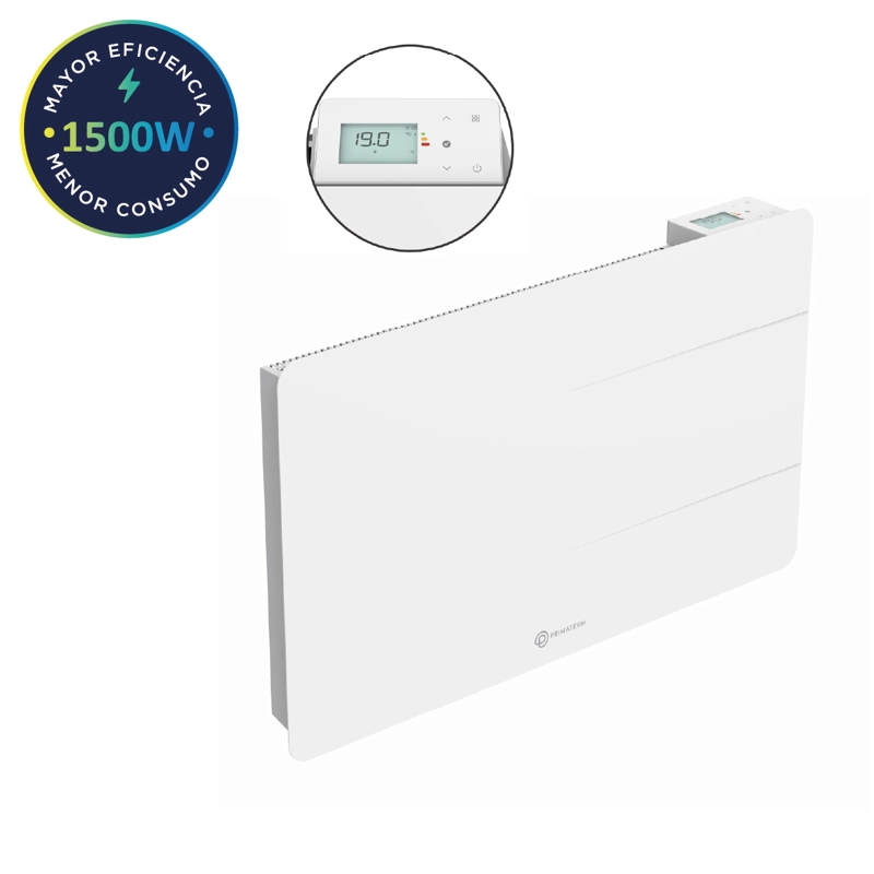 ESTUFA RADIADOR CALEFACTOR ÓNIX CERÁMICO WIFI BLANCO 1500W PRIMATERM - 5