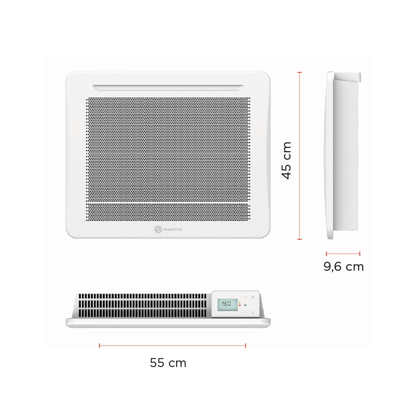 ESTUFA CALEFACTOR ELÉCTRICO ALUMAX WIFI 1000W PRIMATERM - 7