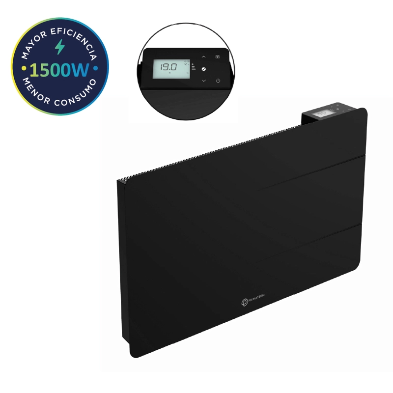 ESTUFA RADIADOR CALEFACTOR ÓNIX CERÁMICO WIFI ANTRACITA 1500W PRIMATERM - 5