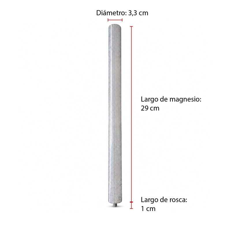 ANODO DE MAGNESIO 2 UNIDADES PARA TERMOS ARI STAB - 2