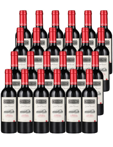 VINO TINTO CABERNET SAUVIGNON SANTA EMA BOTELLA VIDRIO 24 UN SELECT TERROIR - 1