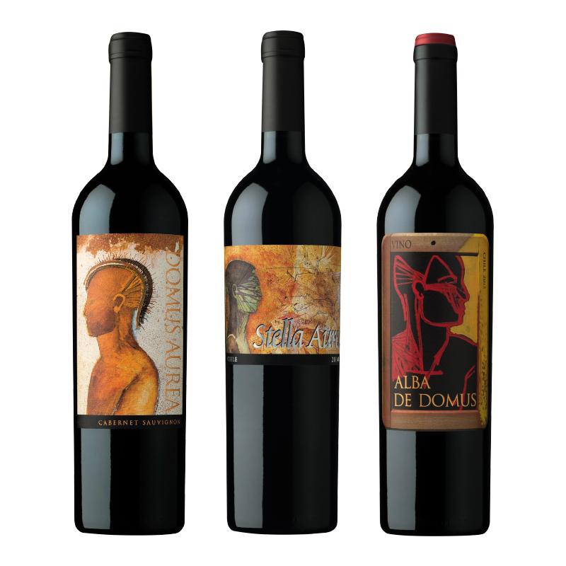 3 VINOS PACK QUEBRADA DE MACUL (DOMUS + STELLA + ALBA) - 2