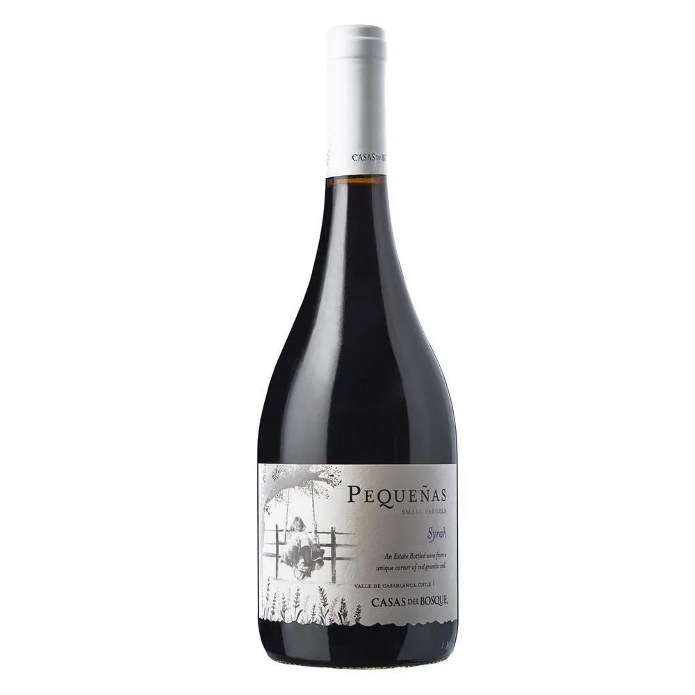 VINO TINTO SYRAH CASAS DEL BOSQUE BOTELLA VIDRIO PEQUEÑAS PRODUCCIONES - 1