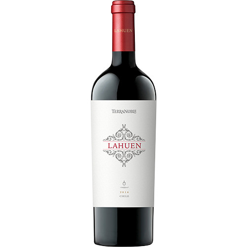 VINO TINTO ENSAMBLE TERRANOBLE BOTELLA VIDRIO LAHUEN ENSAMBLAJE - 1