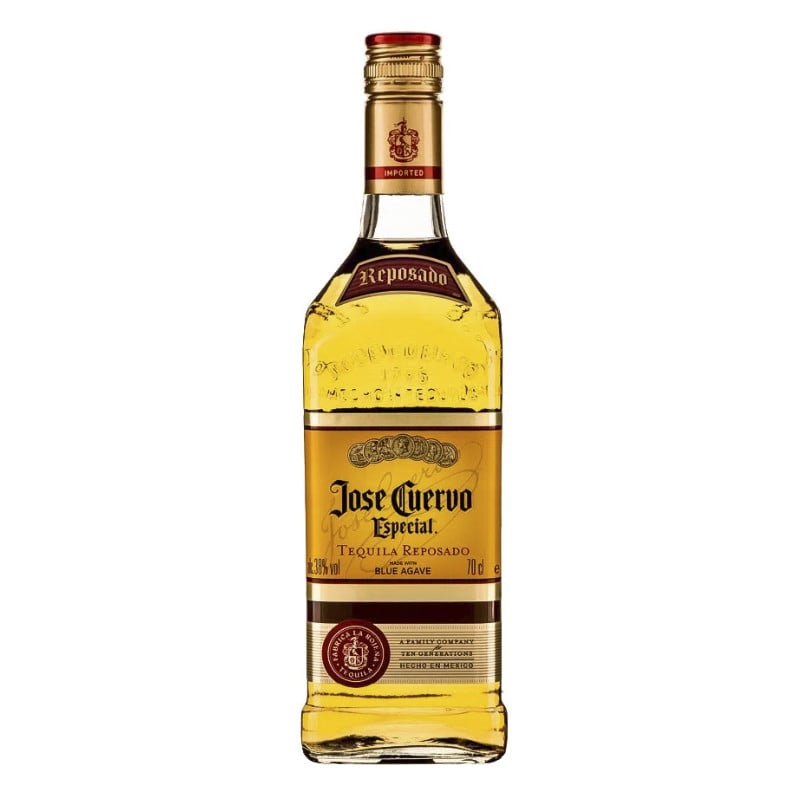 TEQUILA REPOSADO JOSE CUERVO BOTELLA VIDRIO ESPECIAL - 1