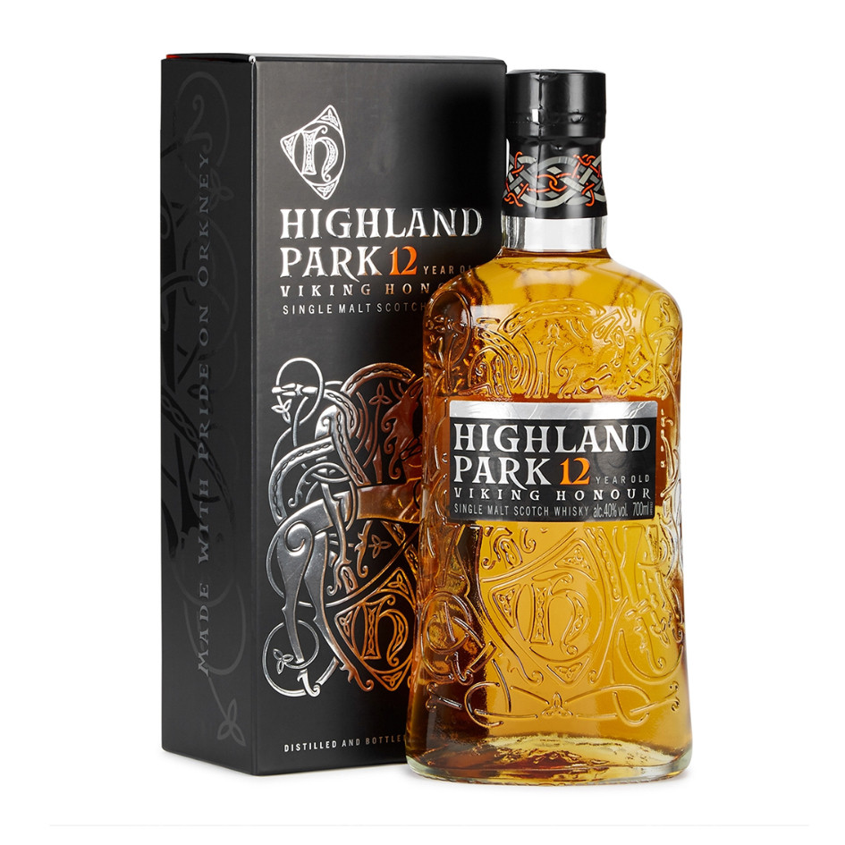 WHISKY HIGHLAND PARK 12 AÑOS VIKING HONOUR, SINGLE MALT - 1
