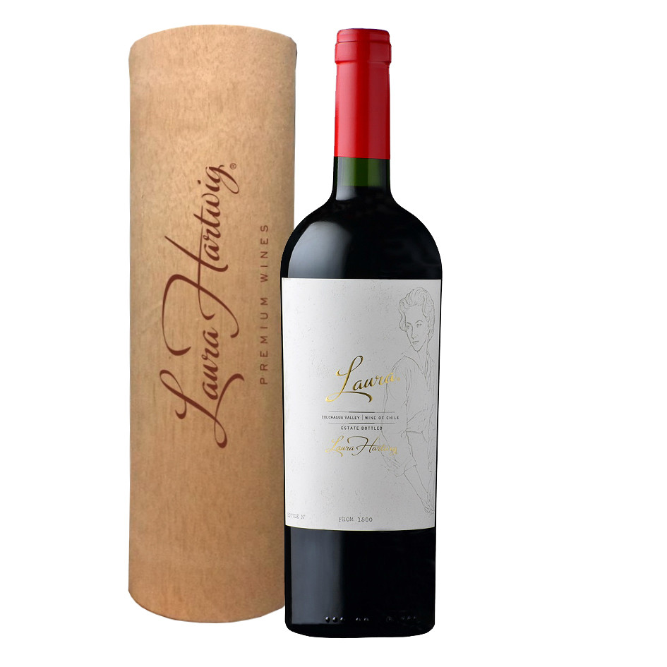 VINO TINTO ENSAMBLE LAURA HARTWIG BOTELLA VIDRIO ENSAMBLAJE - 1