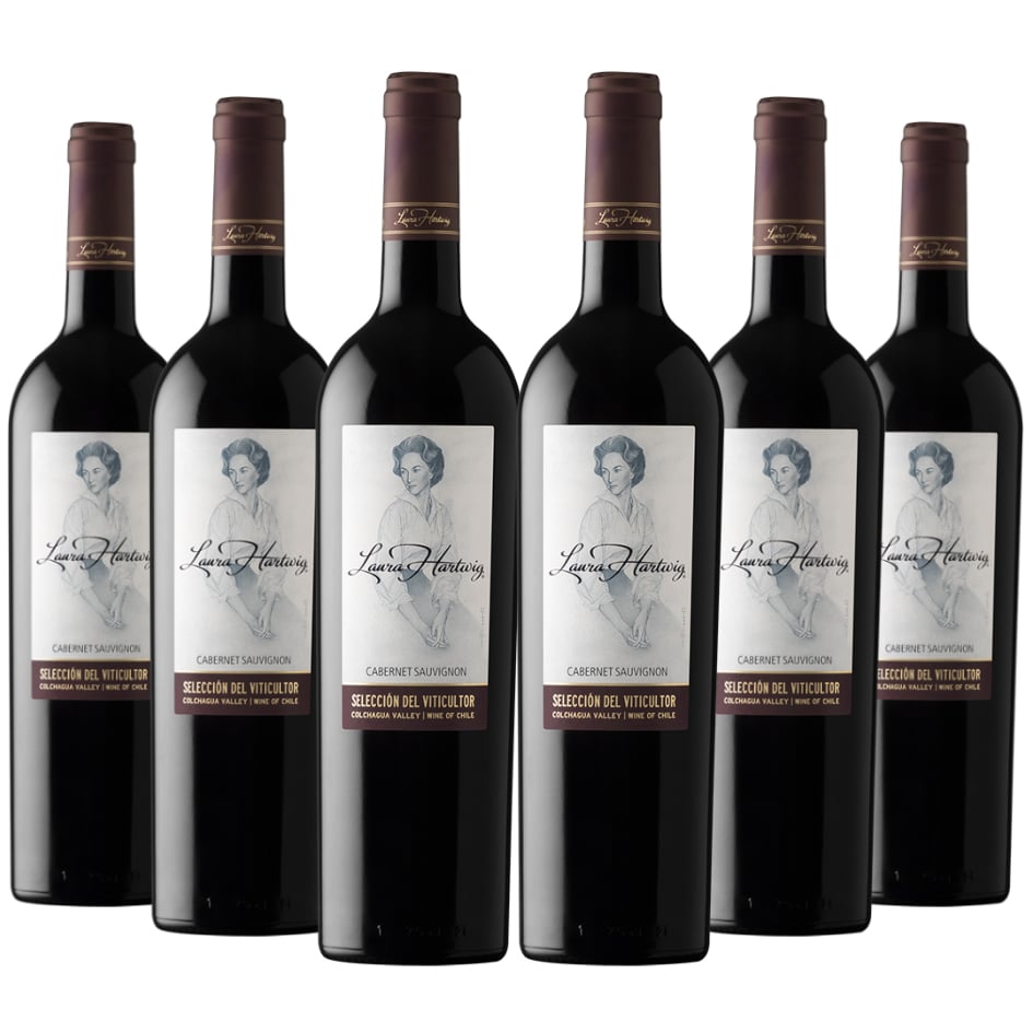 6 VINOS LAURA HARTWIG S DEL VITICULTOR CABERNET SAUVIGNON - 1