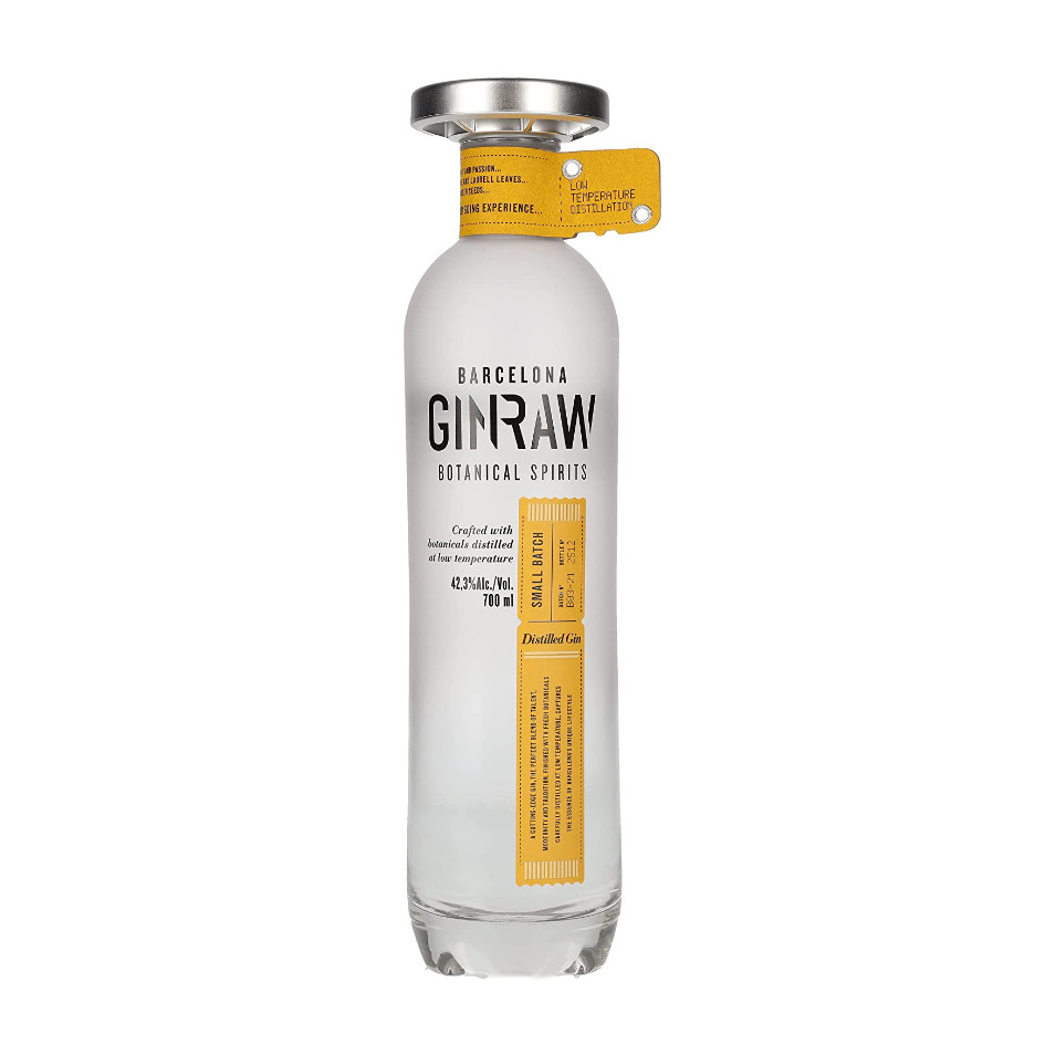 GINEBRA RAW BOTELLA VIDRIO BOTANICAL - 1
