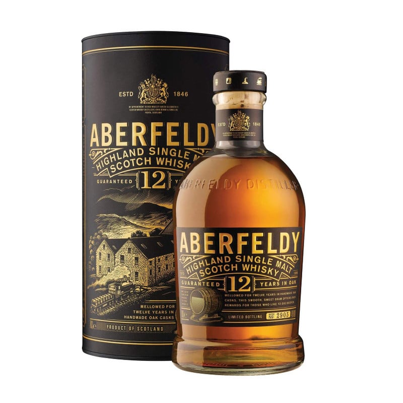 WHISKY ABERFELDY 12 AÑOS, SINGLE MALT - 1