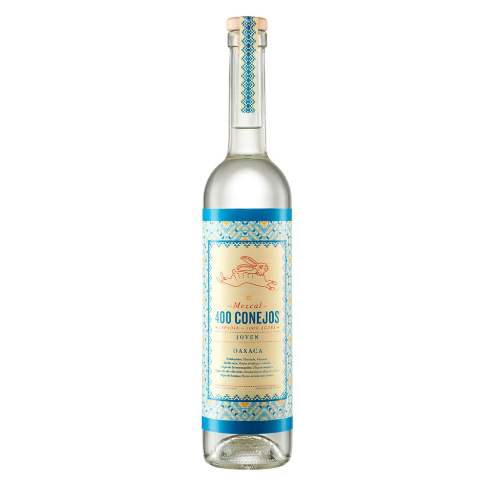 MEZCAL 400 CONEJOS BOTELLA VIDRIO JOVEN - 1