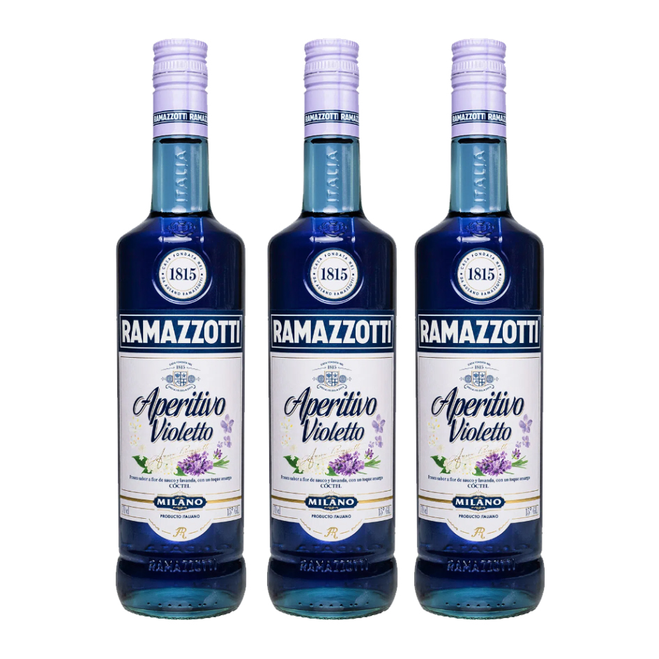 3 LICOR RAMAZZOTTI VIOLETTO - 1