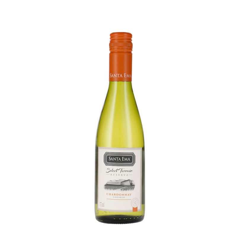 24 VINOS SANTA EMA SELECTED TERROIR CHARDONNAY 375 ML. - 2