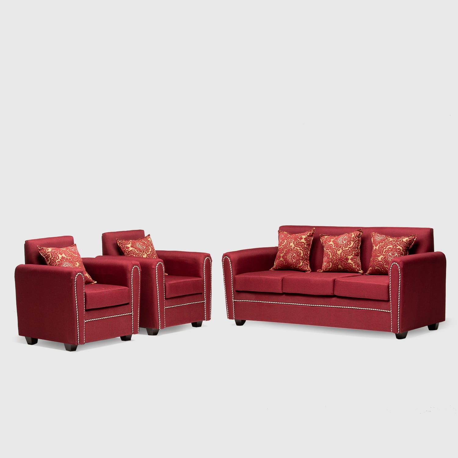 JUEGO LIVING ALMORE SPA ALEMANIA 3 1 1 ROJO - 1