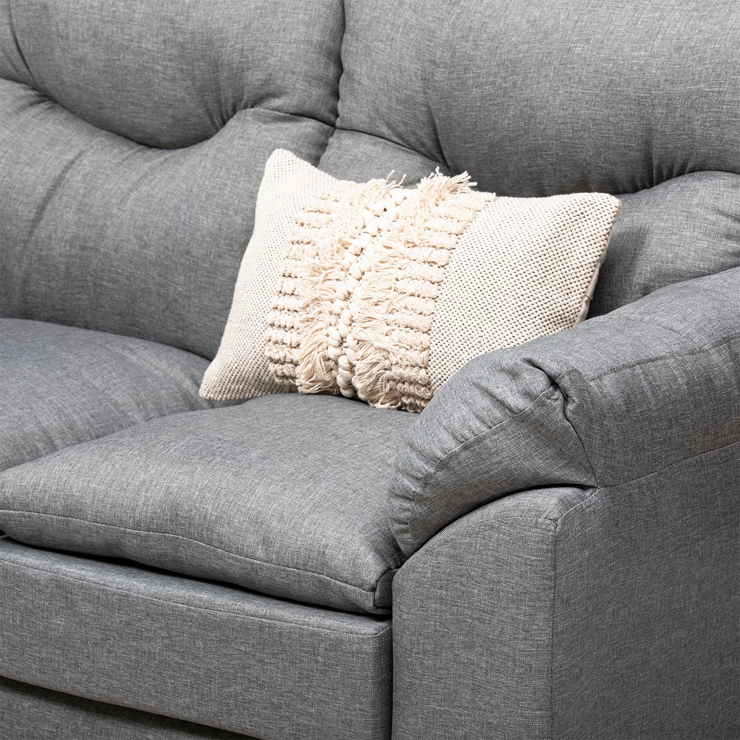 SOFA ALMORE SPA BELEN 2 CUERPOS LINO - 3