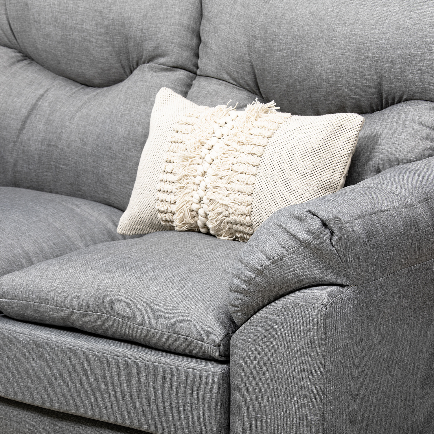 SOFA ALMORE SPA BELEN 2 CUERPOS LINO - 3
