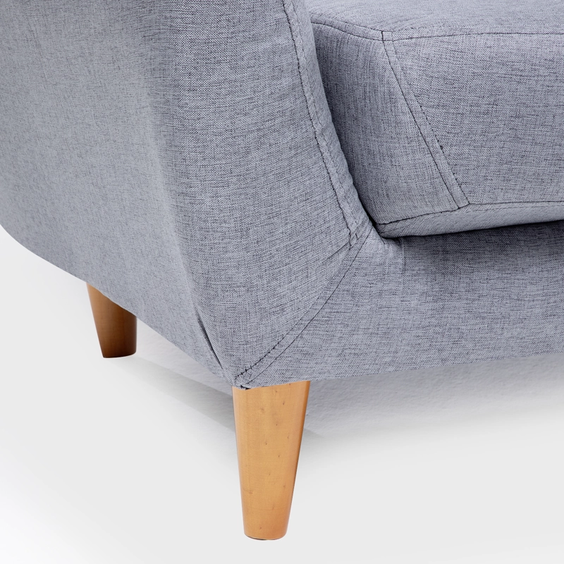 SOFA ALMORE SPA NORWEIS 2 CUERPOS LINO - 4