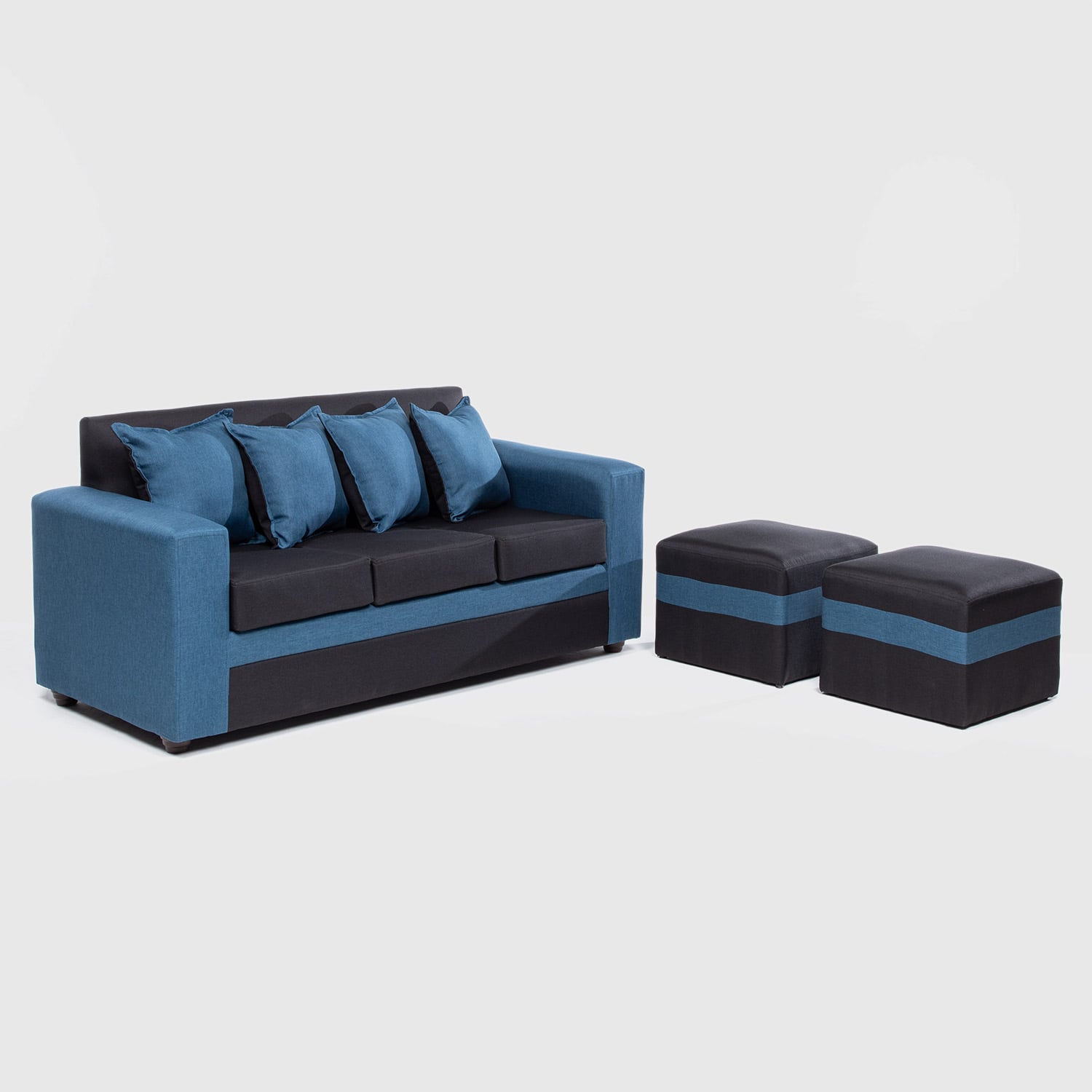 SOFA ALMORE SPA PARIS 2 POUF - 1