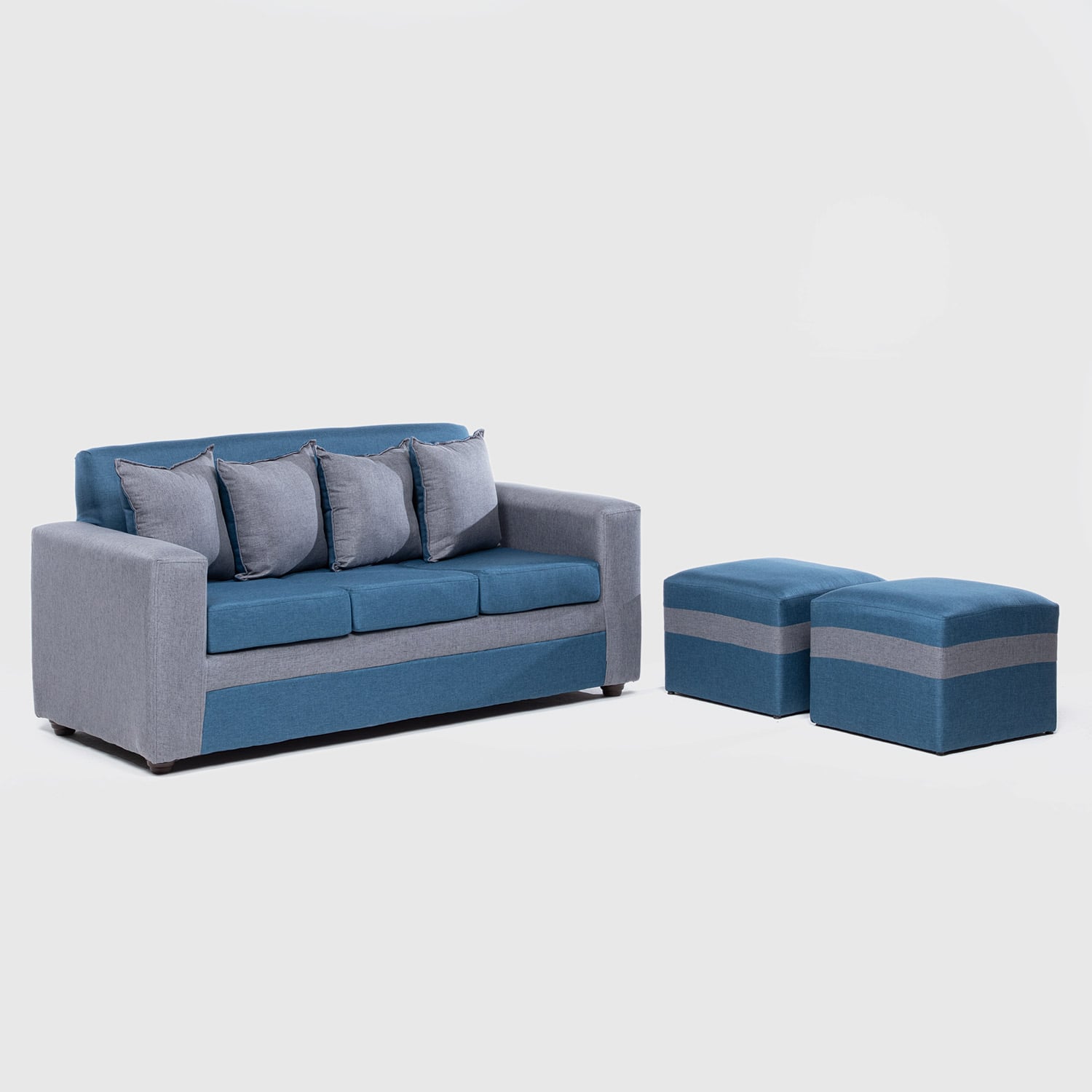SOFA ALMORE SPA PARIS 2 POUF - 1
