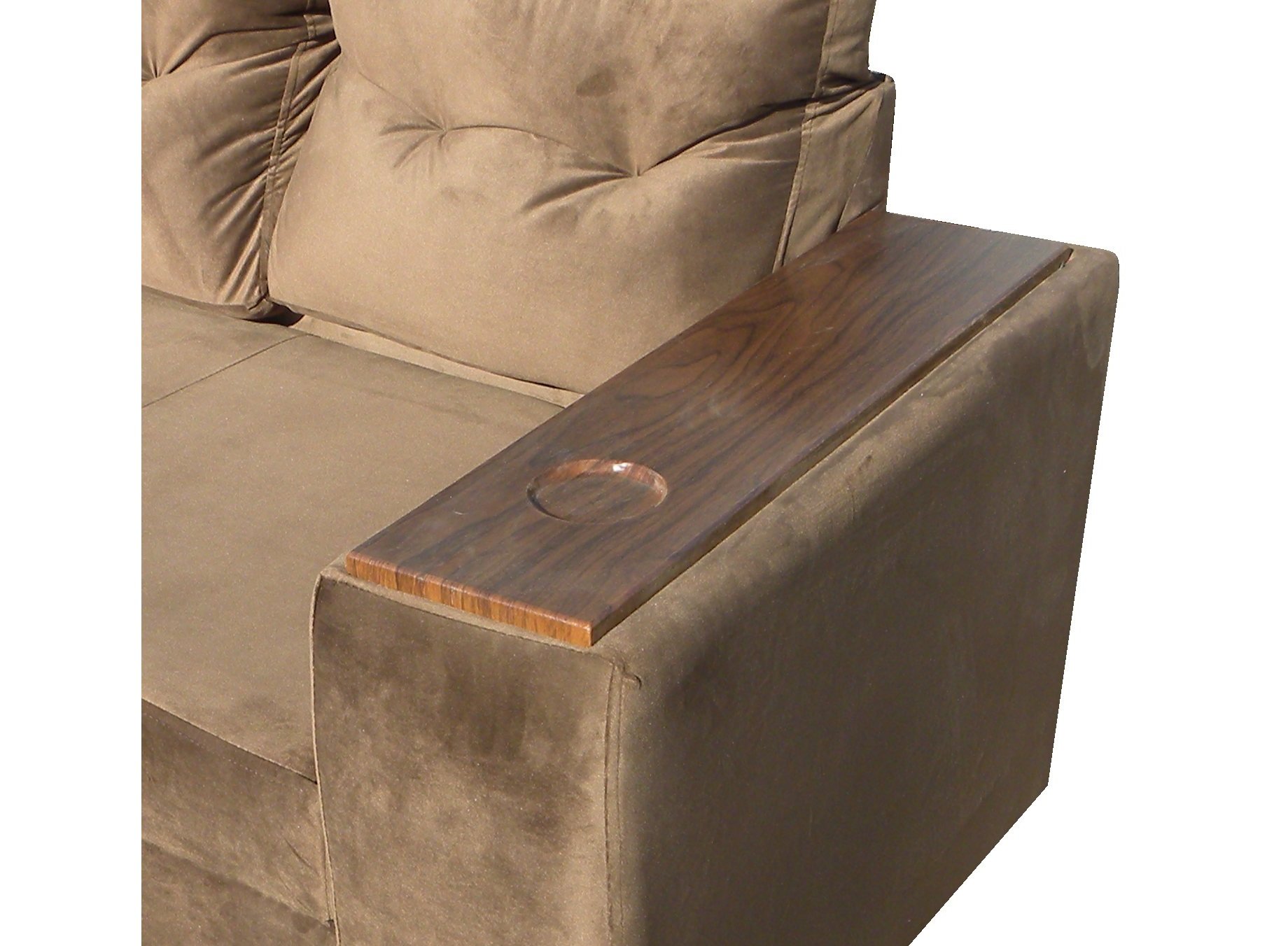 SOFA ALMORE SPA WILSON 3 CUERPOS LINO + 2 POUF - 4