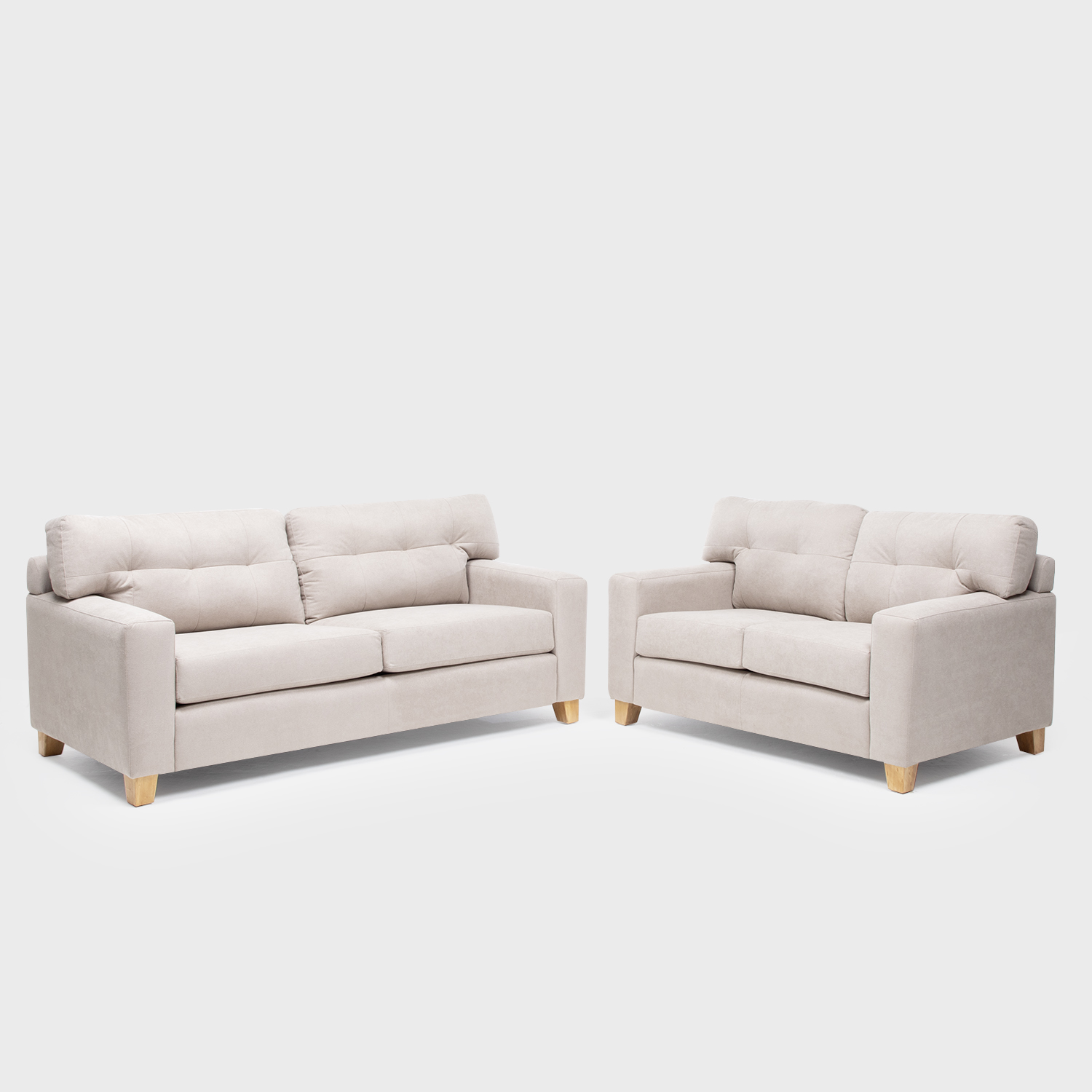 JUEGO DE LIVING ALMORE NIZA 32 CUERPOS BEIGE - 8